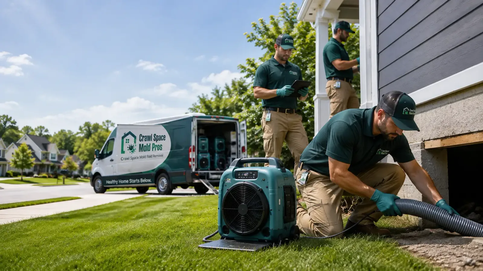Crawl Space Mold Removal in Newburg, ND